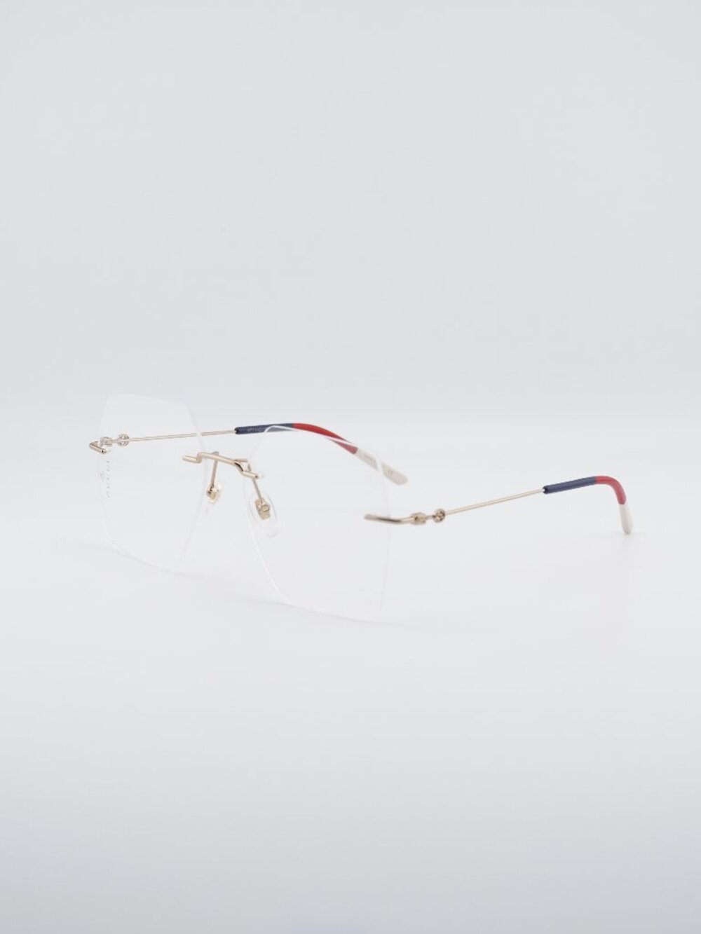 Gucci GG0683O 003 Eyeglasses Gold 55mm Square Frame
